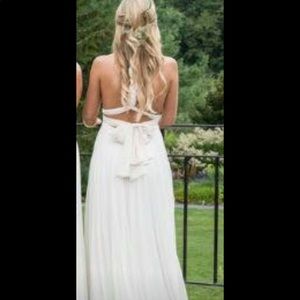 Formal anthropology reversal able back dress